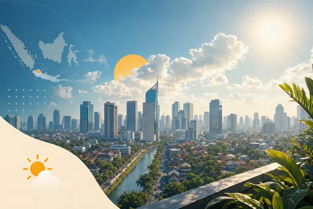 What is the weather in Jakarta?
