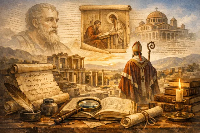 Stimmt das: Das Matthäusevanglium ist nach Papias, einem „Hörer“ des Apostels Johannes in Ephesus und „Bischof“ von Hierapolis, ursprünglich