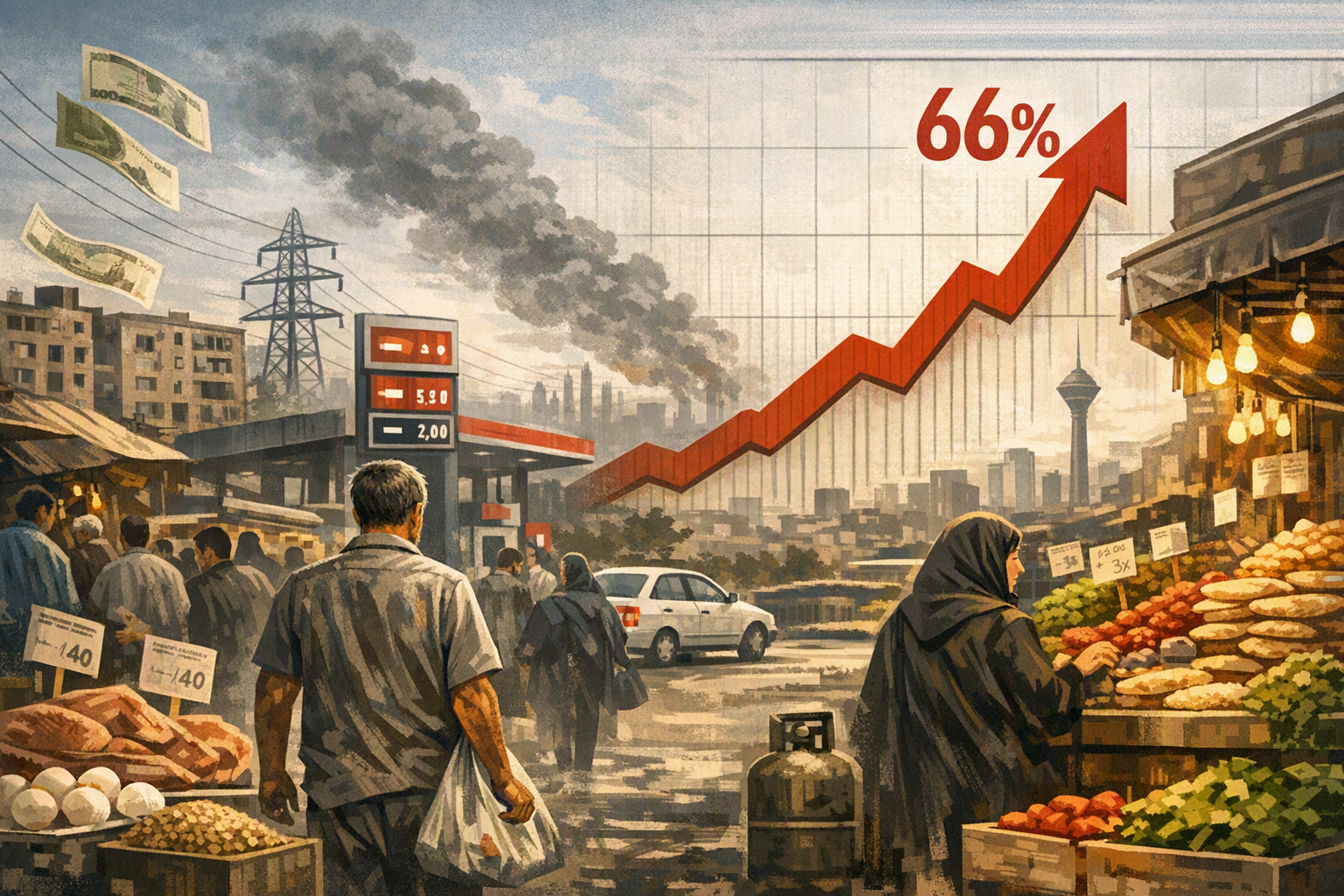 Iran’s July 2026 Inflation Crisis: Food Prices Rose 128% as the Rial ...