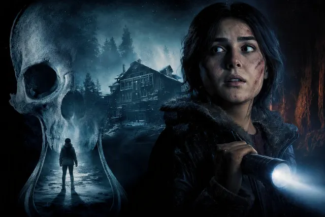 Moody horror-game artwork representing Until Dawn 2 and its remote-island setting