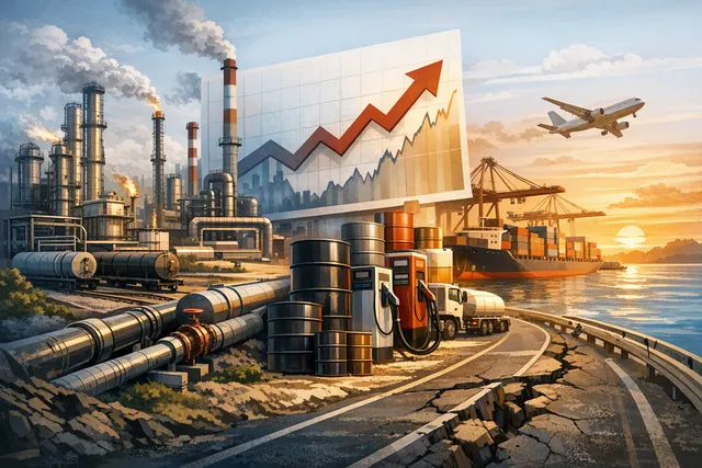 What is driving the historic global refining capacity squeeze that has pushed refined product margins to record levels and decoupled fuel pr