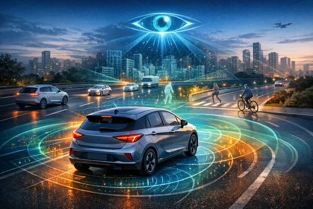 BYD's God's Eye autonomous driving system vision with LiDAR hardware and the Xuanji A3 chip, aiming for zero traffic accidents.