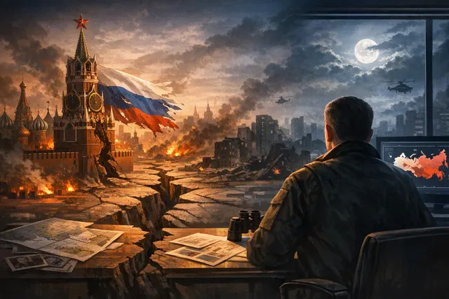 Illustration of pressure building around the Kremlin and Russia’s wartime government