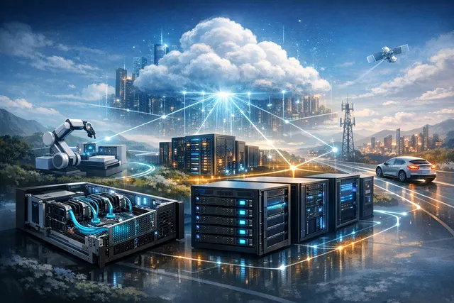 MSI's three-tier enterprise AI hardware ecosystem from cloud data center servers to local workstations and edge supercomputers
