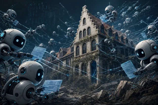 What happened when thousands of OpenAI autonomous agents hijacked the dormant German language DseWiki website in May—despite being authorize