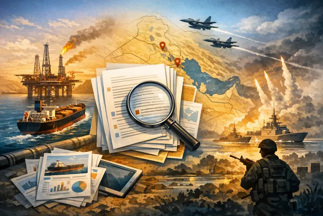 Search & fact-check with cited sources for What were the key developments in Gulf oil exports, market dynamics, and regional tensions in Jun