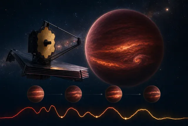 What did the James Webb Space Telescope’s 11 hour observation of WISE 0855—the coldest known brown dwarf, about 7.4 light years away, with a