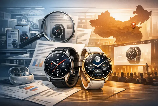 Huawei Watch GT 7 Pro rendered in three color variants against a dark gradient background