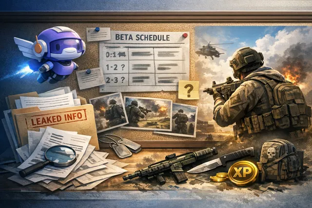 Collage of Discord Nitro logo and Call of Duty: Modern Warfare 4 key art, representing the leaked promotion for beta access and exclusive weapon blueprint.