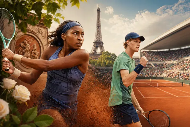 Roland‑Garros clay courts during the French Open tournament in Paris