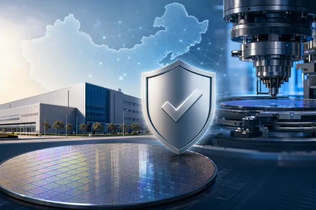 Illustration representing SMIC acquiring full ownership of its SMNC semiconductor foundry unit
