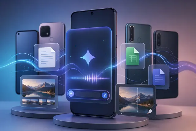 Illustrative image for Google Gemini’s redesigned Android overlay and in-chat file tools