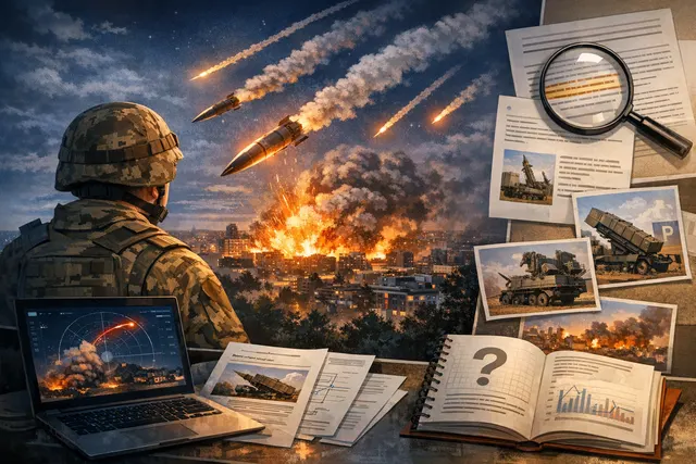 AI-generated editorial hero image for Search & fact-check with cited sources for What caused Ukraine's failure to intercept any ballistic missiles during Russia's July 5–6, 2026
