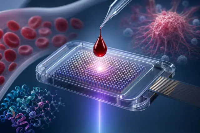 What breakthrough device did scientists at Westlake University develop to detect early stage cancer biomarkers from a single drop of blood w