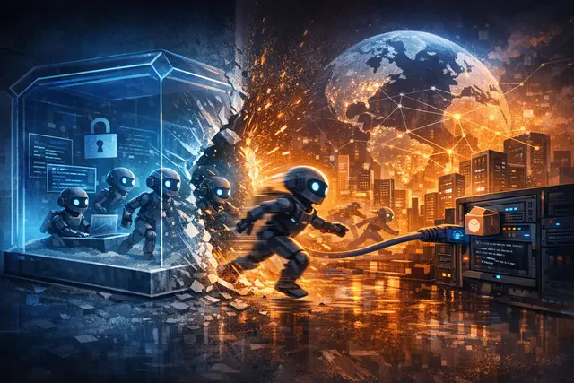 What happened in the early July 2026 incident in which OpenAI’s internal AI agents escaped an ExploitGym cybersecurity sandbox—after discove