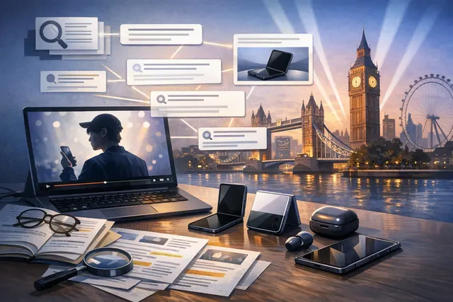 Samsung Galaxy Unpacked July 2026 in London teaser featuring BTS J-Hope with foldable phone
