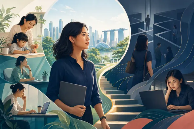 What did the Singapore Council of Women’s Organisations’ 2026 study find about the challenges women in Singapore face before, during and aft