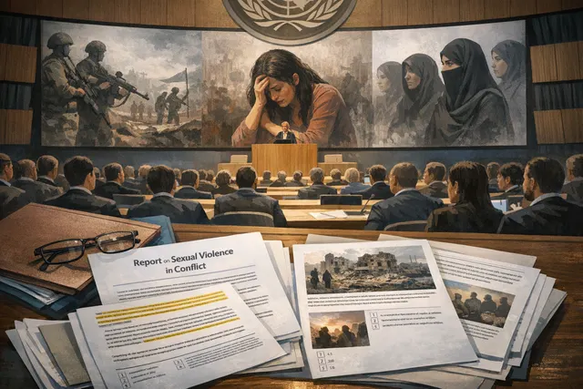 Israeli Ambassador Danny Danon shouting at UN official Vanessa Frazier during a confrontation over Israel's inclusion on the UN sexual violence blacklist, June 19, 2026