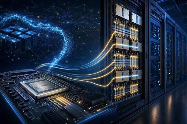 How does d Matrix’s adoption of Nvidia’s NVLink Fusion for its next generation Raptor inference processors enable the startup to plug its me