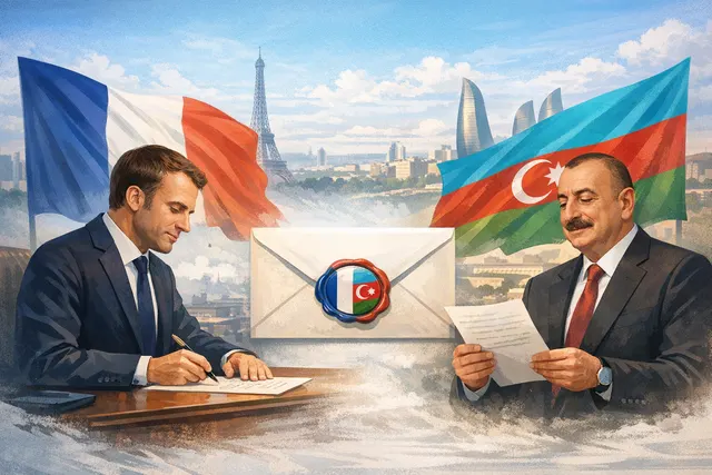 Diplomatic correspondence between France and Azerbaijan as part of changing relations in the South Caucasus.
