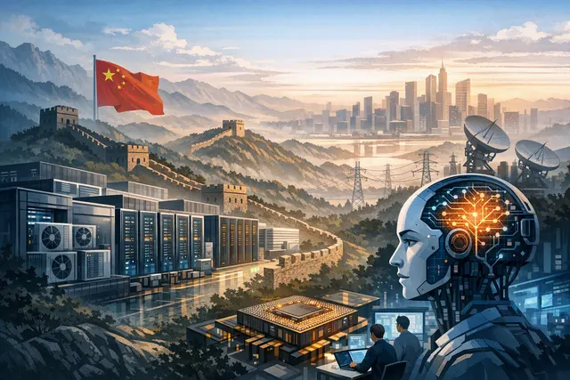 What are the key dynamics and concerns surrounding China's data centre expansion, particularly regarding localised AI infrastructure develop