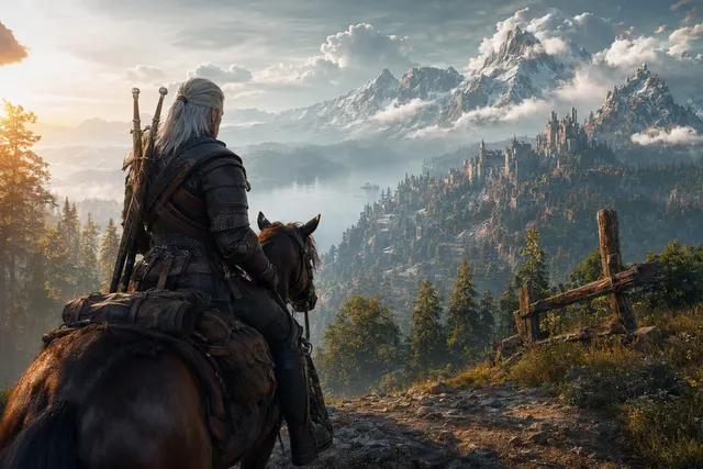 Editorial artwork for The Witcher 3: Wild Hunt Remastered, the September 2026 update