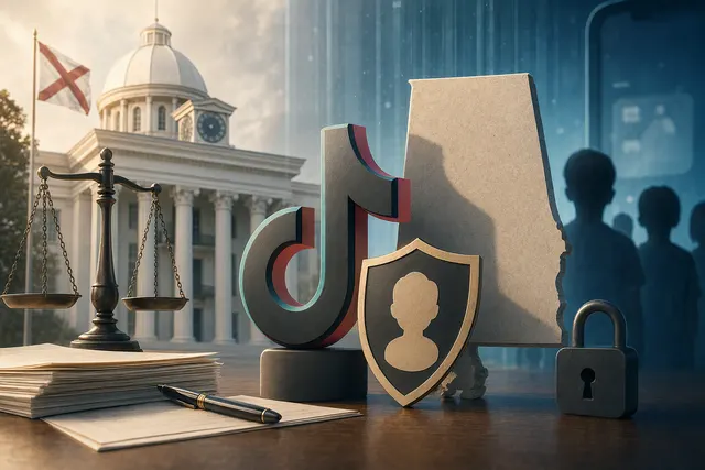 Illustrative image accompanying coverage of TikTok’s Alabama teen-safety settlement