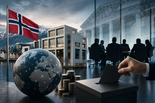 Illustration representing investor scrutiny of Meta’s board governance and voting power