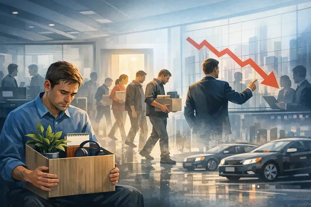 What are the details and rationale behind Uber Technologies’ plan to lay off approximately 3,300 employees—about 10% of its roughly 34,000 p