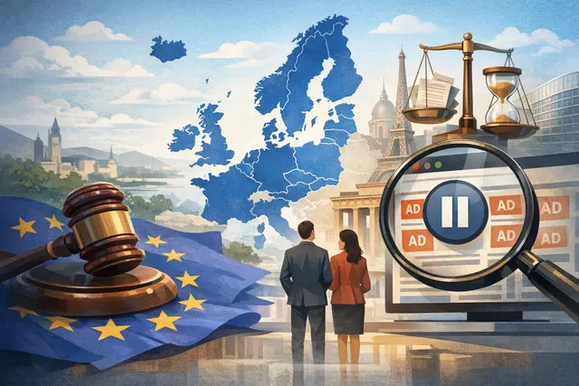 Illustration of Google Search and European Union regulation surrounding site reputation abuse
