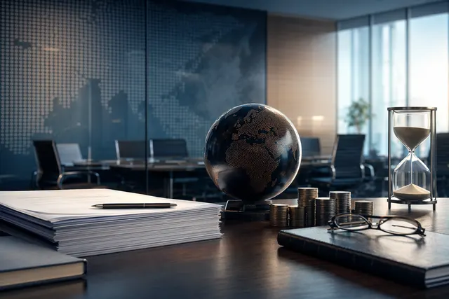 Editorial illustration representing Nokia insider-share filings and executive stock transactions in 2026