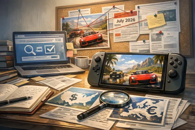 The Crew Motorfest in-game action scene on a sunny Hawaiian road