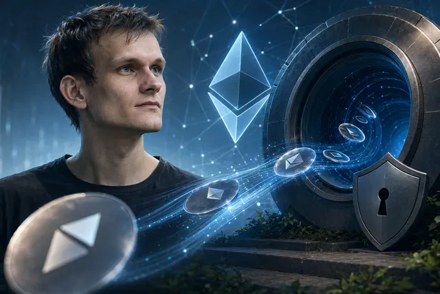 Illustration of Ethereum privacy technology representing Privacy Pools and anonymous transactions