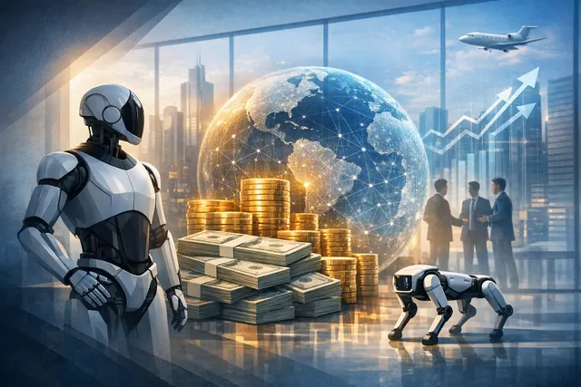 Humanoid robot representing XPeng’s IRON robotics business and its record China embodied-AI funding round