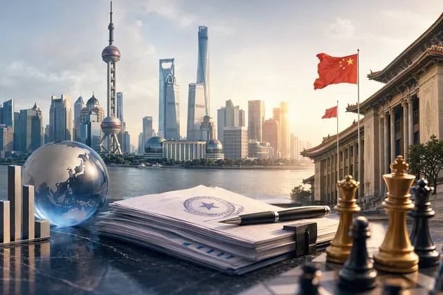 Illustration representing Citigroup securing approval for a wholly foreign-owned securities firm in mainland China