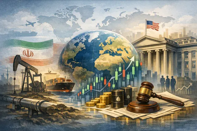 How did the U.S. Treasury Department’s softer than expected Iran sanctions announcement affect global financial markets—including oil, Europ
