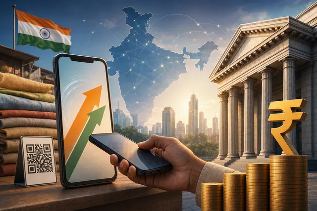 Illustration of India’s UPI merchant payment fee and the payment ecosystem