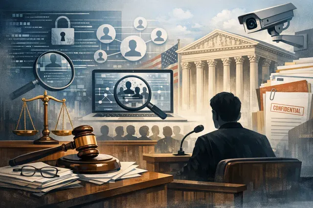 What are the main allegations, arguments, potential penalties, requested platform changes, key witnesses, procedural developments, and broad