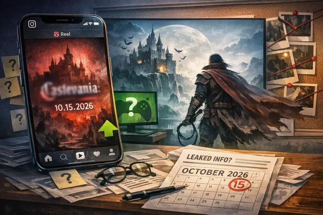 Illustration of Castlevania: Belmont’s Curse and a possible Xbox Game Pass reveal