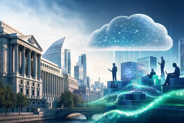 How will BNP Paribas use its five year cloud and AI partnership with Google—including public cloud infrastructure and Gemini powered agents