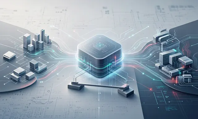 Editorial illustration representing MiniMax’s rapid H1 2026 revenue growth and enterprise AI platform expansion