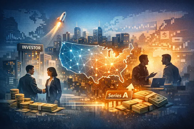 Abstract visualization of AI-powered financial crime compliance technology connecting global financial networks