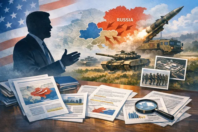 Vice President JD Vance speaks in an interview setting, with a map of Ukraine showing contested regions in the background.