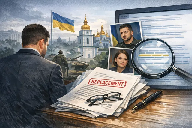 Mykhailo Fedorov, Ukraine's former defense minister and architect of the Army of Drones program, facing dismissal after six months in office.