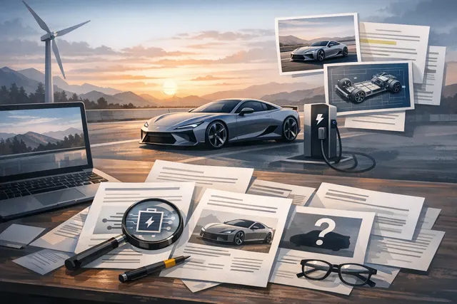 AI-generated concept image of the Lexus LFA EV supercar