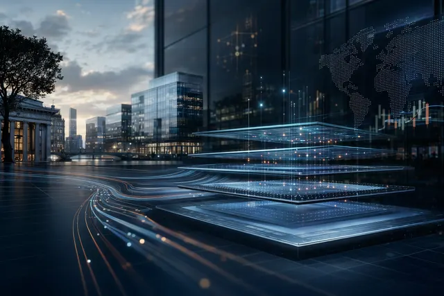 Illustration representing Pictet Asset Management adopting SimCorp One to unify trading and operations systems