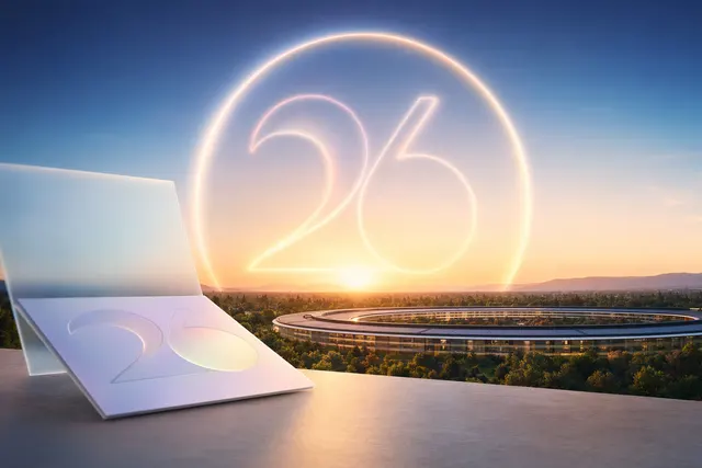 Apple WWDC 2026 keynote invite with the tagline 'Coming bright up'