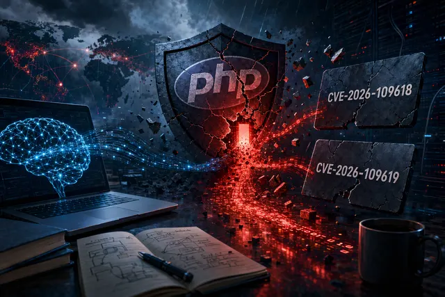 What happened during the October 2026 PHP2Shell security crisis, including the AI assisted discovery of CVE 2026 109618 and CVE 2026 109619