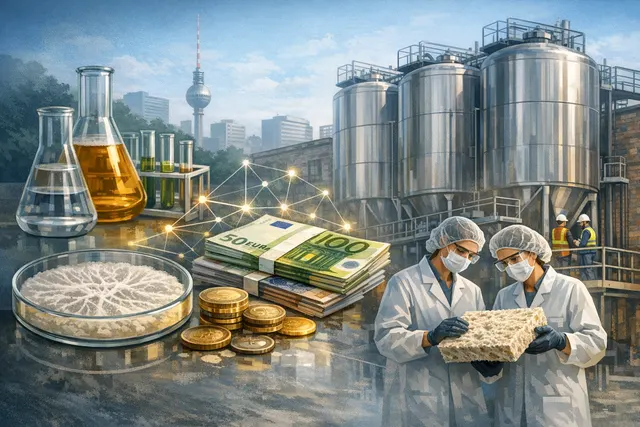 Pacifico Biolabs mycelium fermentation process adapting brewery infrastructure into alternative protein production.