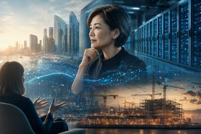 Illustrative editorial image about AI financing and investment scrutiny